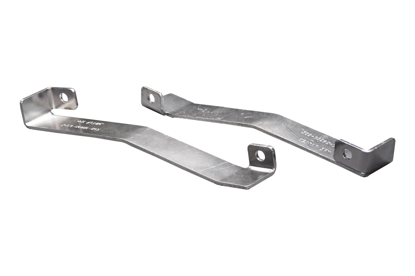 Formed bracket components ready for finishing.