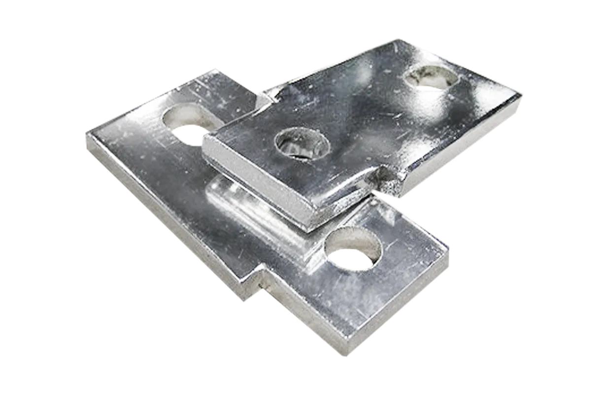 Precision-cut buss bar fabricated at SPM.