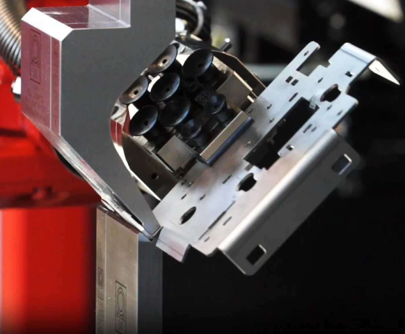 Formed sheet metal component produced at SPM.