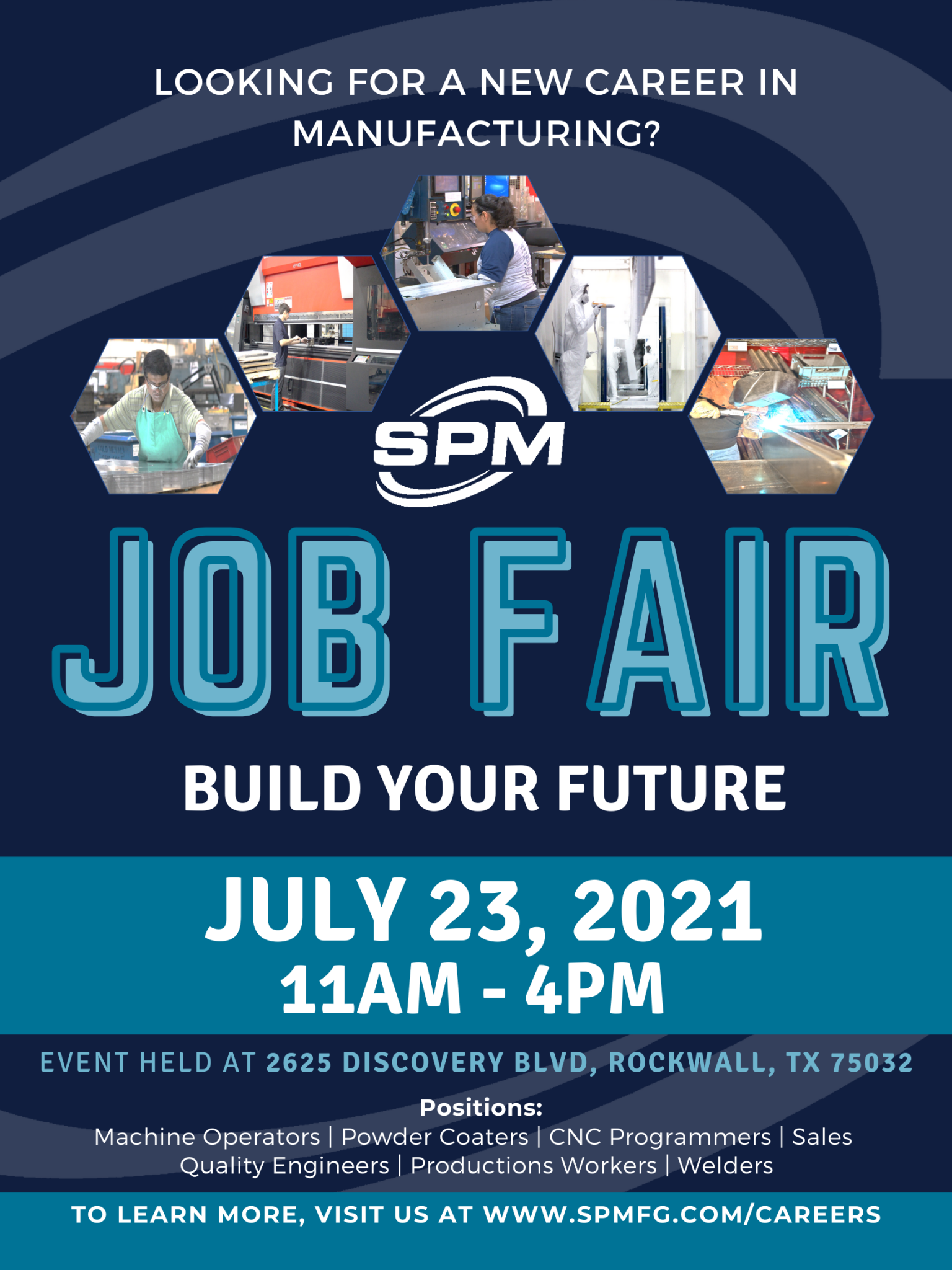 2021 Job Fair Poster Special Products & Mfg., Inc.